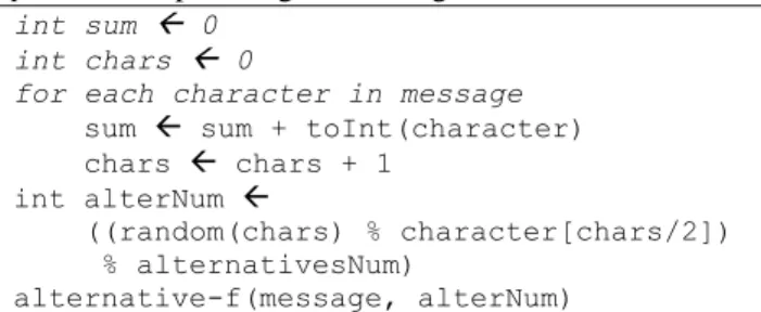 Gambar 3 Antarmuka program yang diimplementasikan  Berikut  merupakan  potongan  kode  yang  digunakan  untuk membangkitkan bilangan acak