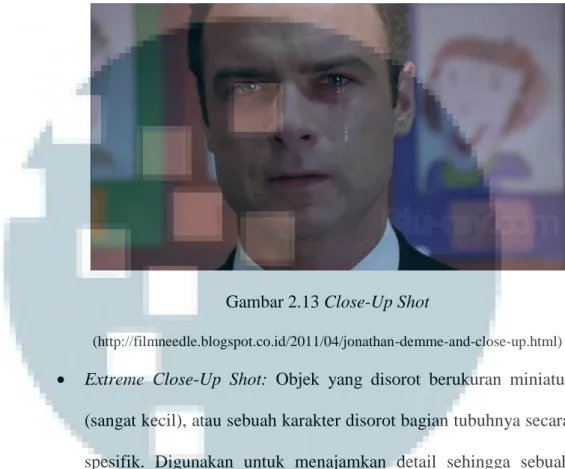Gambar 2.13 Close-Up Shot 