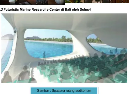 Gambar : Suasana ruang auditorium 