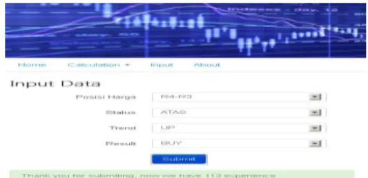 Gambar 11. Berhasil memasukkan  data 