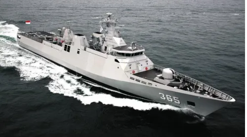 Gambar 1. Kapal Corvette. 