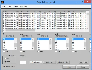 Gambar 2. 14 Rule Editor  4. Rule Viewer 