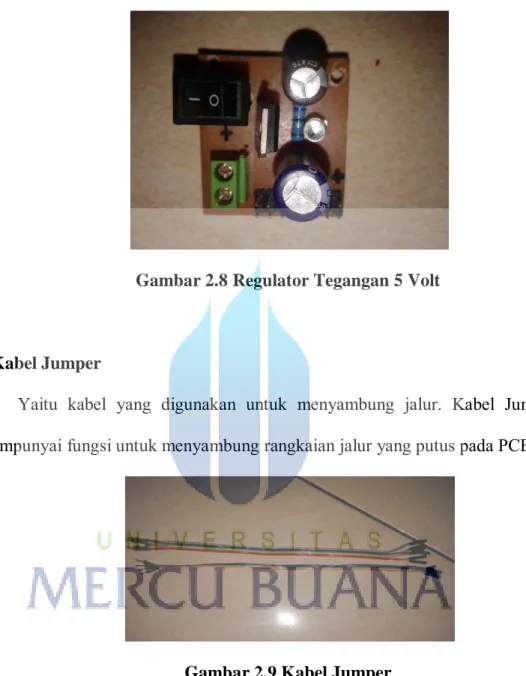 Gambar 2.8 Regulator Tegangan 5 Volt 
