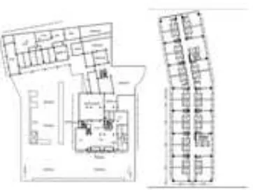 Gambar 1. Layout Eksisting Hotel (Sumber: Dok Pribadi) 