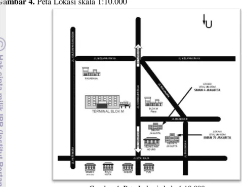 Gambar 4. Peta Lokasi skala 1:10.000 