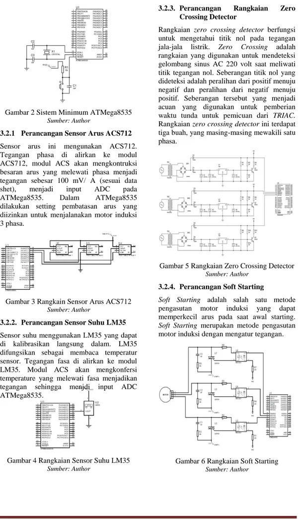 Gambar 3 Rangkain Sensor Arus ACS712 Sumber: Author 