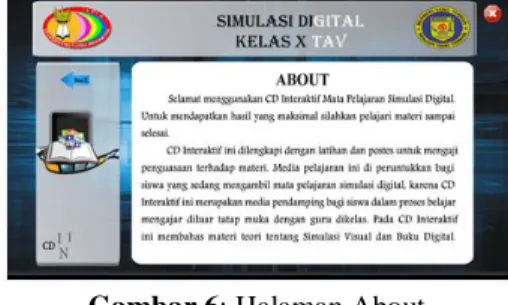 Gambar 7: Halaman Menu 