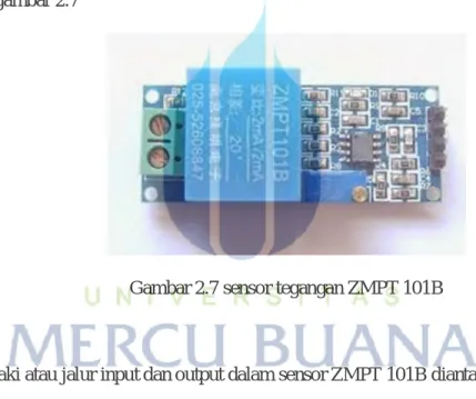 Gambar 2.7 sensor tegangan ZMPT 101B 
