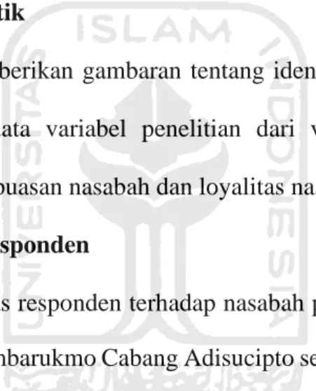 Tabel 4.1. Karakteristik Responden Berdasarkan Jenis Kelamin 