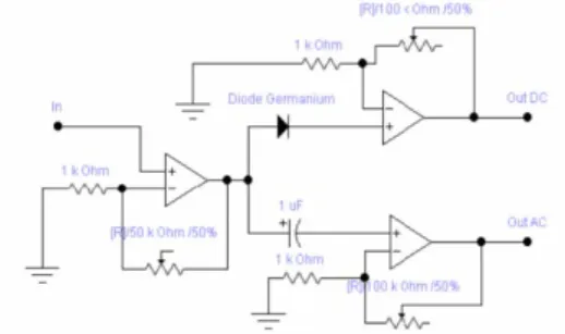 Gambar 2.10 Rangkaian Amplifier 
