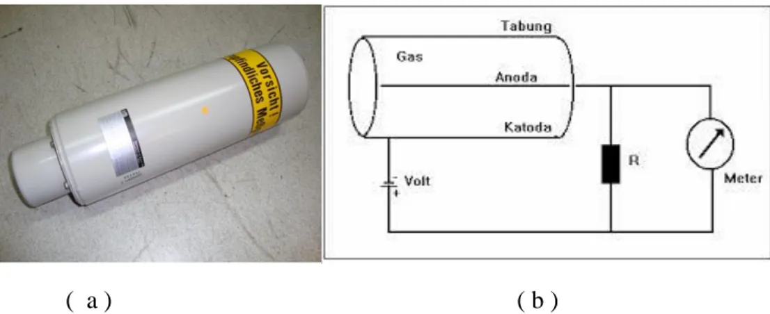 Gambar 6. Detektor Gamma Ionisation Chamber (Sukino, 2011). 