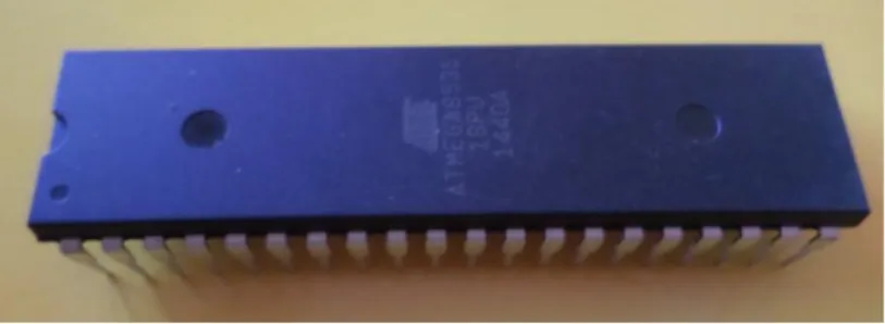 Gambar 2.1 Bentuk Fisik Mikrokontroller ATmega8535 