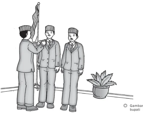 Gambar  2.2  Pelantikan bupati