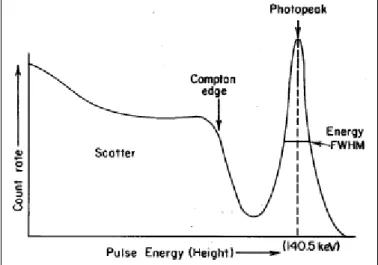 Gambar 4.Spectrum energi Technetium 99m 