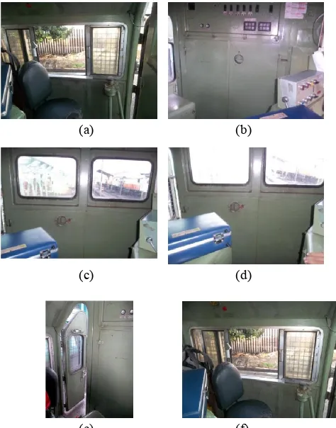 Gambar 4.2 Kondisi interior kabin masinis lokomotif CC 201
