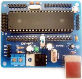Gambar 3.3 Development Board Berbasis Mikrokontroller PIC16F877A 