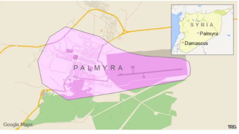 Gambar 3. Peta Palmyra 