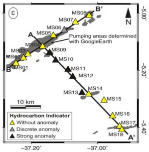 Gambar 8. Lokasi penelitian pasif seismik oleh    Afonso, E, dkk. 2010 