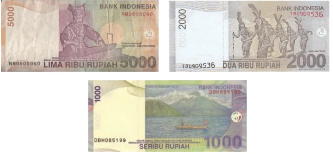 Gambar 2.1 Citra uang kertas 