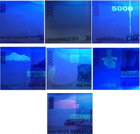 Gambar 2.2 Fitur Pengaman Invisible Ink 