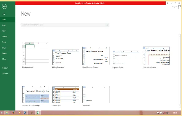 Gambar 8. Cara Membuka File pada Excel 