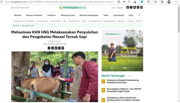 Gambar 7. Publikasi media masa 