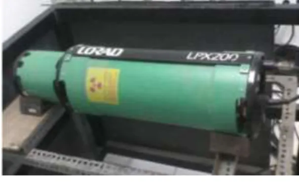 Gambar 2. Dimensi Pesawat Sinar-X LORAD  LPX 200 [5] 