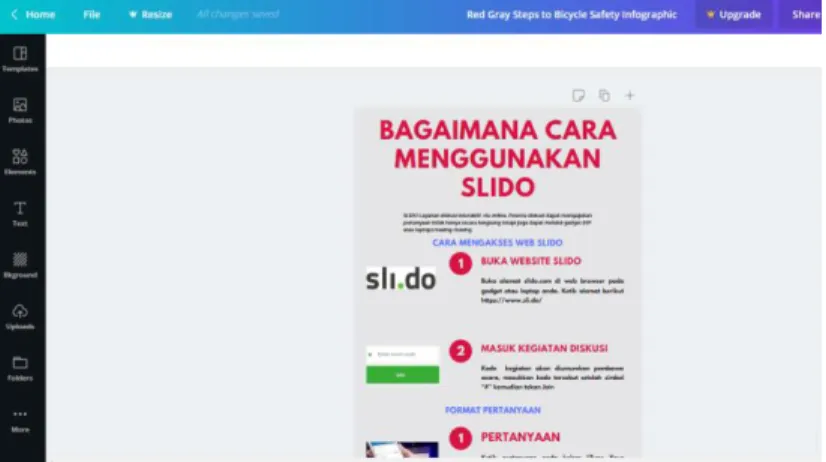 Gambar 4. 6 Tema Pilihan, Gambar dan Deksripsi Digunakan 