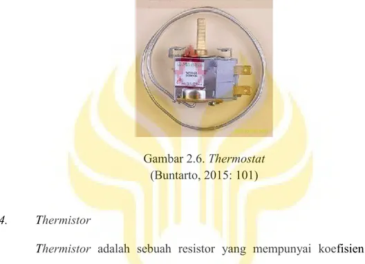 Gambar 2.6. Thermostat  (Buntarto, 2015: 101) 