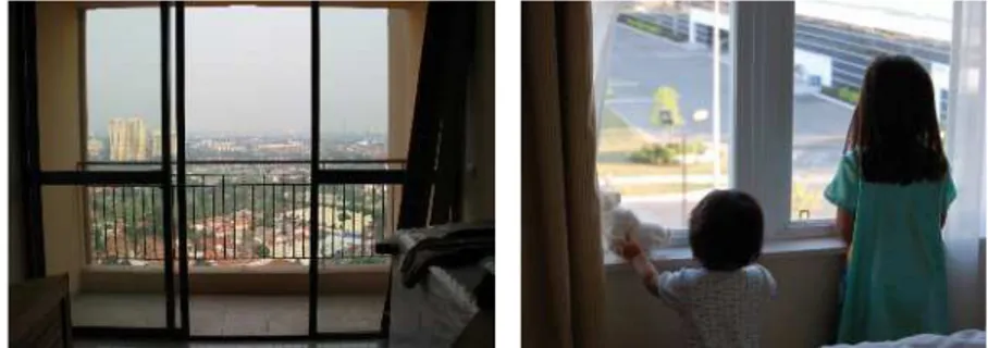 Figure 5.7. Two Different Views of Looking Out of the Window