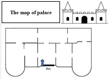 Figure 4.3 The map of palace