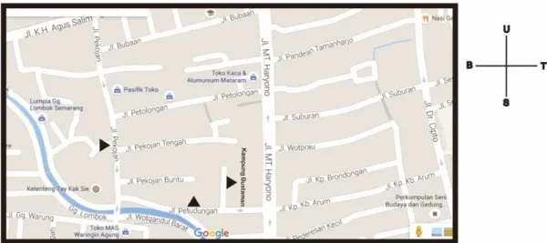 Gambar 1.1  Peta Kampung Bustaman 