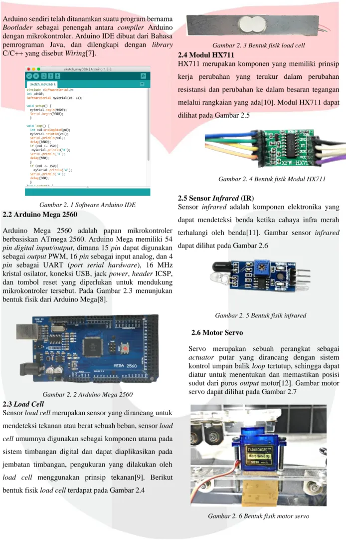 Gambar 2. 1 Software Arduino IDE  2.2 Arduino Mega 2560 