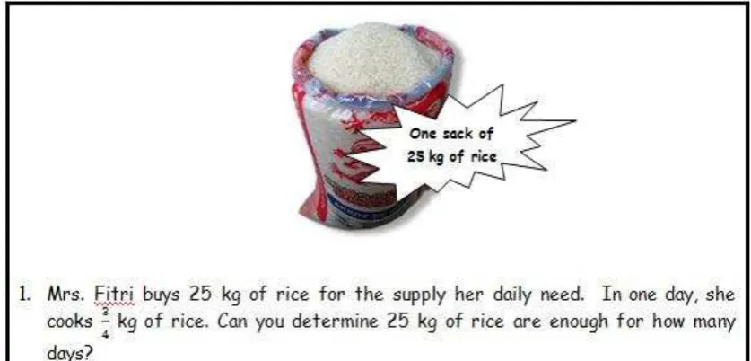 Figure 4.5. Student’s worksheet 5 