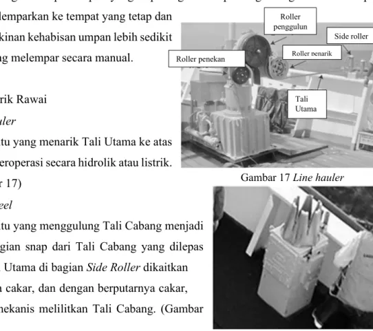 Gambar 17 Line hauler 