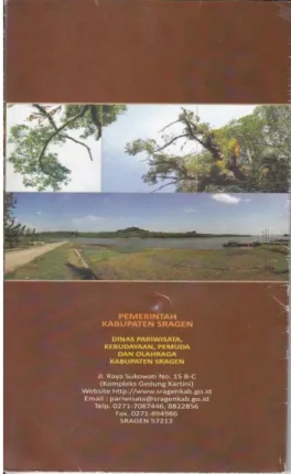 Gambar 13. Leaflet Objek Wisata Ziarah Makam Pangeran Samudro  Gunung Kemukus 