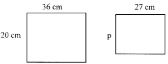 Figure 2.2. The child determined the difference within the given ratio to  