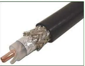 Gambar 3.2 Thick Coaxial Cable (RG 6) 