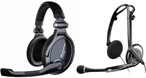 Gambar 3.4. Headset dengan microphone dan speaker 