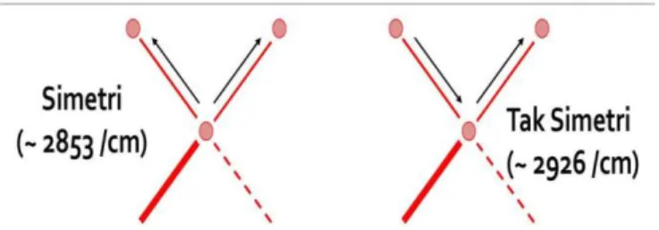 Gambar 2.5 Vibrasi Bond Strecthing 