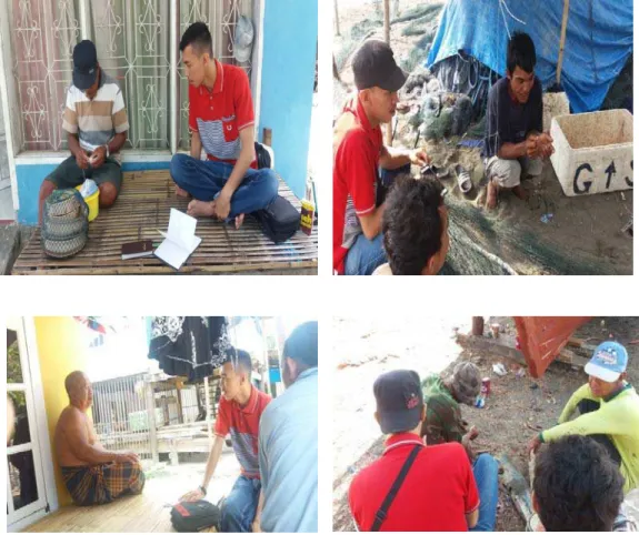 Foto 3 . Dokumentasi Dengan Responden 