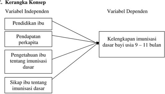 Gambar 2.2 Kerangka Konsep 