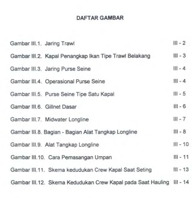 Gambar  111.1 .  Jaring Trawl 