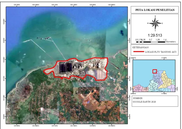 Gambar 4 Lokasi PLTU Tanjung Jati 