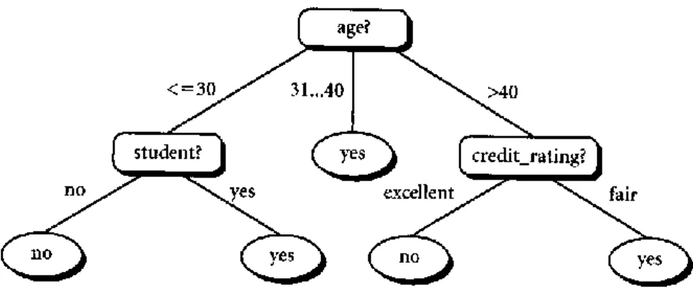 Gambar 2.10. Contoh Model Klasifikasi (Han, et al., 2006) 