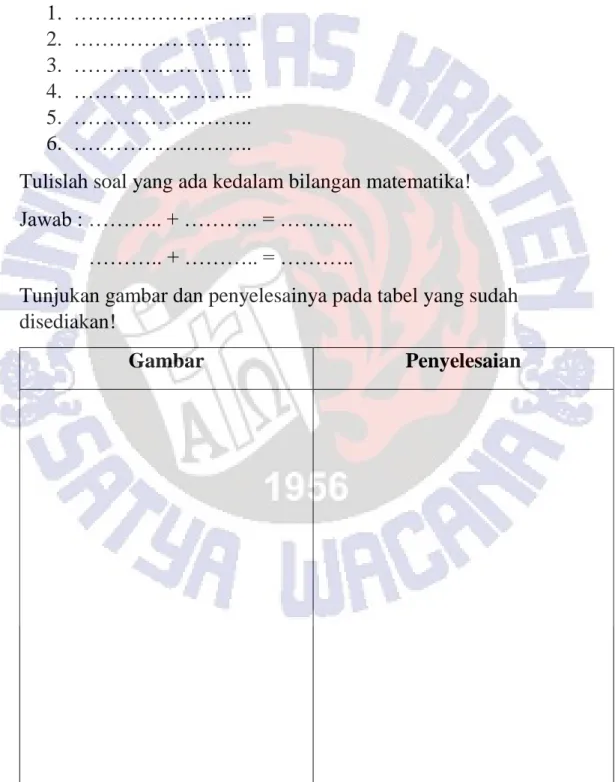 Gambar  Penyelesaian 