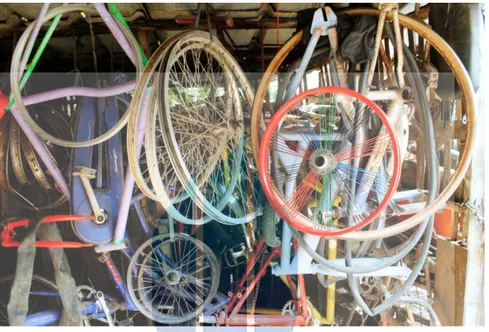 Gambar : 14 Material Velg Sepeda  (Sumber : Agung Priyanto, 2014)  b.  Hub/ Bosh Sepeda  