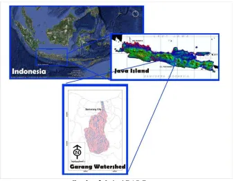 Gambar 2. Lokasi DAS Garang   