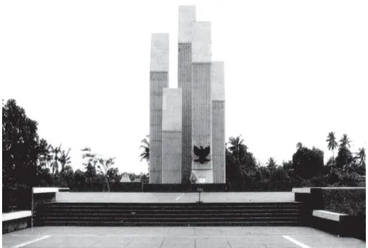 Gambar 2.1 Taman Makam Pahlawan Kalibata di Jakarta Selatan.   Di sinilah para pahlawan bangsa dikebumikan .