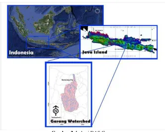Gambar 2. Lokasi DAS Garang   